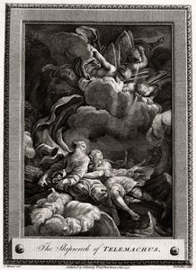 Il naufragio di Telemaco, 1777 da W. Walker