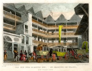 Il vecchio Bull and Mouth Inn, St Martin