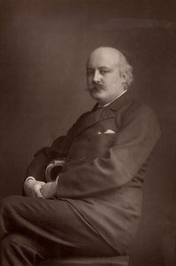 (Charles) Hubert (Hastings) Parry (1848-1918) (woodburytype) da W. and D. (after) Downey