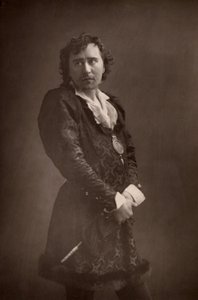 Herbert Beerbohm Tree (1853-1917) attore-manager inglese. Fondatore della Royal Academy of Dramatic Art (RADA)