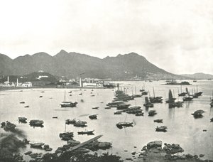 East Point con Victoria Hills, Hong Kong, 1895 da W and S Ltd