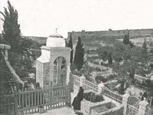 Il Giardino del Getsemani, Gerusalemme, Palestina, 1895