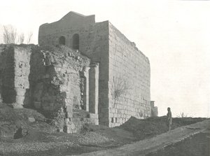 Torre da cui San Paolo discese in un cesto, Damasco, Siria Ottomana, 1895