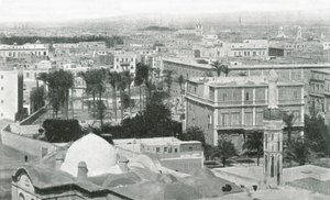 Veduta della città di Alessandria, Egitto