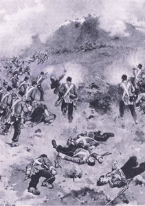 Assalto al Redan, illustrazione da British Battles on Land and Sea, 1915