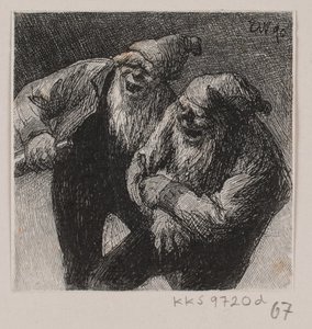 Due elfi sorridenti da Waldemar Bøhme