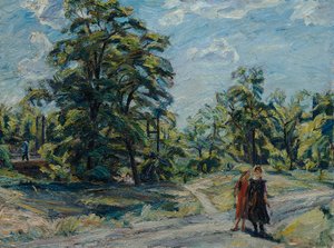 Paesaggio con alberi da Waldemar Rosler