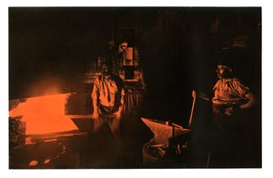 La fucina, 1901 da Waldemar Titzenthaler