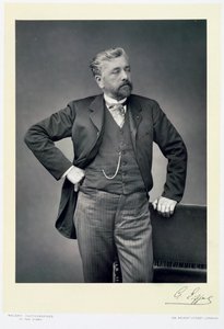 Alexandre Gustave Eiffel, ingegnere francese, fine XIX secolo da Walery