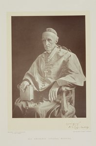 Ritratto del Cardinale Henry Edward Manning (1808-92) da Walery Rzewuski