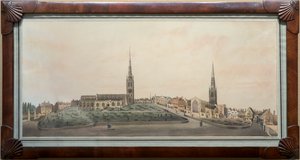 Veduta panoramica della città di Coventry