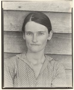 Allie Mae Burroughs, moglie di un mezzadro di cotone, Contea di Hale, Alabama