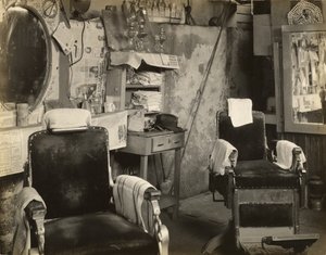 Interno del barbiere negro, Atlanta