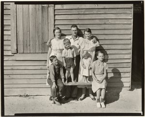 Famiglia di mezzadri, Contea di Hale, Alabama / Famiglia Burroughs, Contea di Hale, Alabama