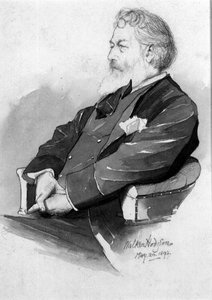 Ritratto di Frederic, Lord Leighton, 1892 da Walker Hodgson