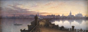 Colonia dal ponte delle barche, 1890