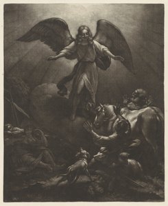 Annunciazione ai pastori da Wallerant Vaillant
