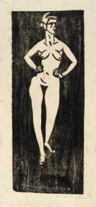 (Nudo in piedi) da Walt Kuhn