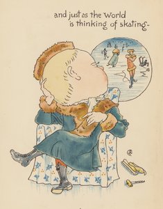 Illustrazione per Legends for Lionel di Walter Crane (litografia a colori) da Walter (after) Crane