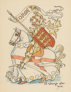 Illustrazione per Legends for Lionel di Walter Crane da Walter (after) Crane
