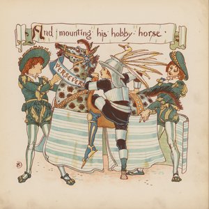 Illustrazione per Pothooks and Perseverance di Walter Crane