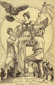 Il Trionfo della Democrazia Sociale da Walter (after) Crane