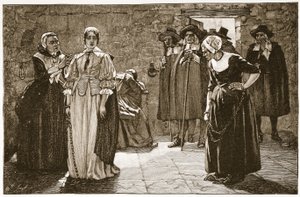 Le streghe, un episodio dei tempi puritani, illustrazione da 