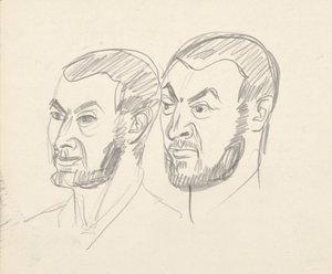 Due studi di ritratto da Walter Barwig