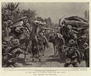 Il soccorso di Chitral da Walter Charles Horsley