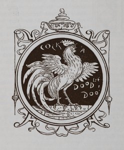 Un gallo che canta