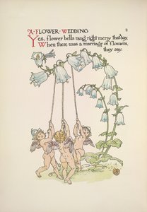 Un matrimonio floreale da Walter Crane