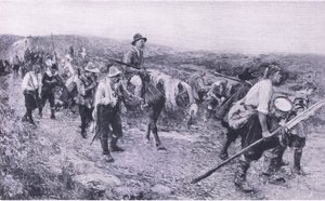 Dopo Sedgemoor, illustrazione da British Battles on Land and Sea, 1915
