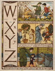 Alfabeto da Walter Crane