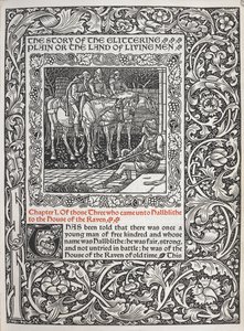 Capitolo I. Di quei tre che vennero a Hallblithe alla casa del Corvo da Walter Crane