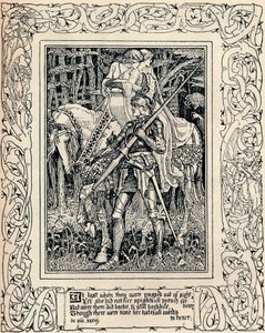 La Regina delle Fate, c1900 da Walter Crane