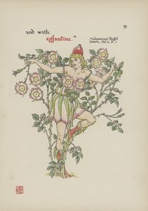 Fiori dal giardino di Shakespeare da Walter Crane