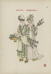 Fiori dal giardino di Shakespeare da Walter Crane