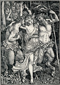 Illustrazione per la Faerie Queene, c1890, 1897 da Walter Crane