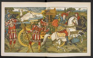Illustrazione per la Cerva nel bosco da Walter Crane