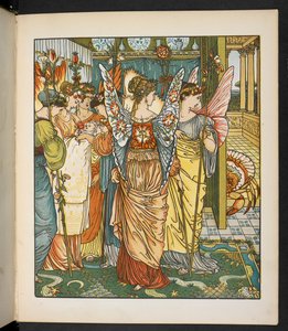 Illustrazione per La cerva nel bosco