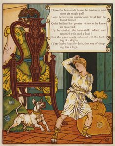 Jack e il fagiolo magico da Walter Crane