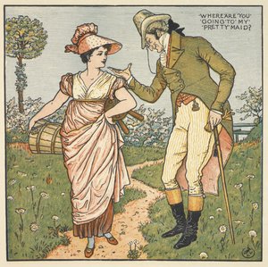 La mia bella fanciulla da Walter Crane