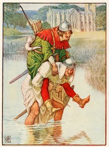 Robin Hood e Padre Tuck da Walter Crane