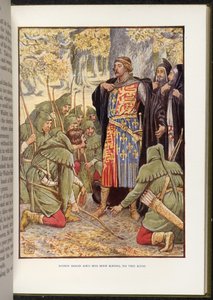 Robin Hood davanti a Riccardo I da Walter Crane