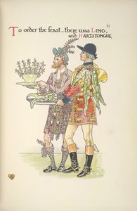 Due servitori, Ling e Hartstongue da Walter Crane