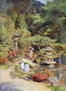 Un design di giardino classico, Kyoto da Walter Frederick Roofe Tyndale