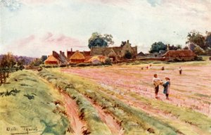 Una Fattoria del Somerset, Vicino a Limpley Stoke da Walter Frederick Roofe Tyndale