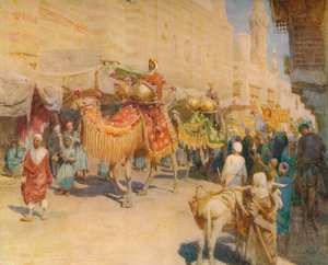 Processione di un matrimonio arabo, c1905, 1912