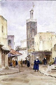 Scena di strada orientale da Walter Frederick Roofe Tyndale