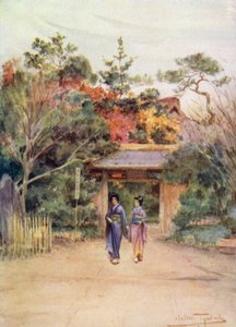 Porta dei Giardini di Shakwe vicino a Tokyo da Walter Frederick Roofe Tyndale